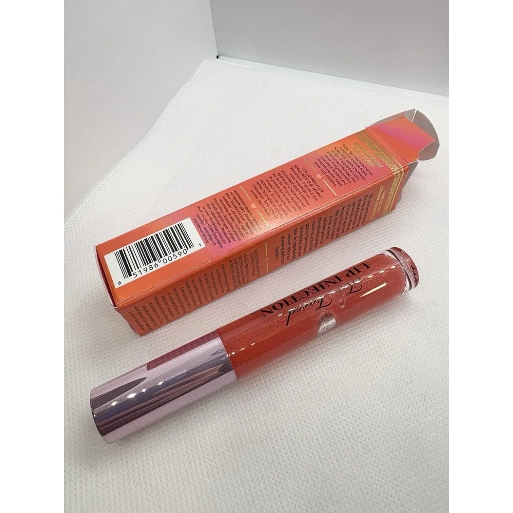 Too‎ Faced Lip Injection Maximum Plump Extra Strength Plumper Creamsickle Tickle